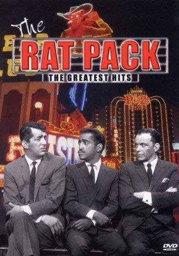 DVD cover featuring Frank Sinatra, Dean Martin, Sammy Davis Jr., and a Vegas backdrop.