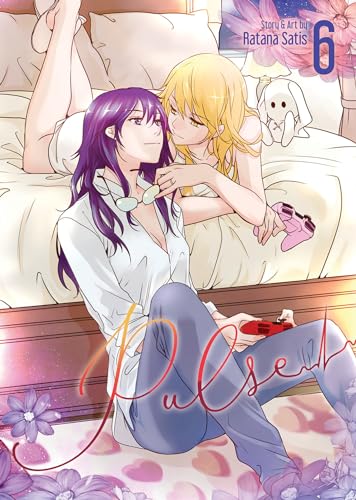 Manga cover: two young women in bed with a relaxed, intimate pose.