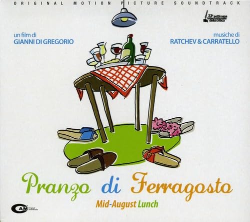 CD cover with illustrated picnic scene: table, wine, sandals, and grapes.