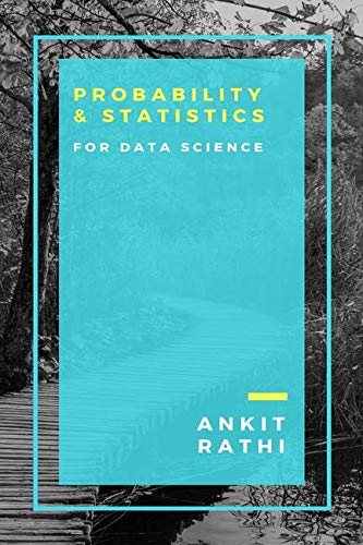 Book cover: "Probability & Statistics for Data Science" by Ankit Rathi.