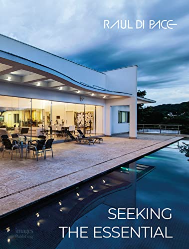 Book cover featuring a modern house with a pool and lush greenery.