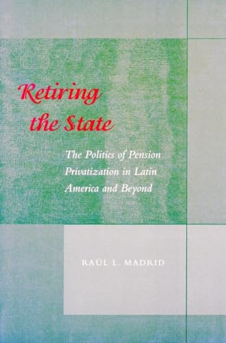 Book cover: "Retiring the State" by Raúl L. Madrid, green and gray background.