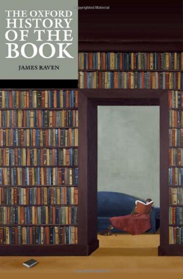 Book cover depicting a doorway framed by bookshelves, with a reading scene.