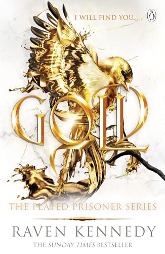Book cover for "Gold" featuring a golden bird and flowing script.
