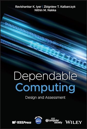 Book cover: "Dependable Computing: Design and Assessment" with blue and black design.
