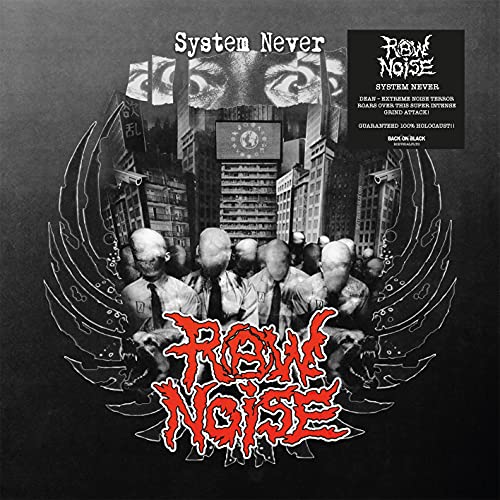 CD cover: black and white image of figures with wings and city backdrop.