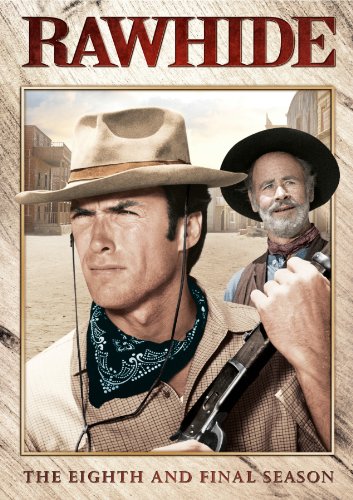 Rawhide" DVD cover featuring Clint Eastwood and Eric Fleming in cowboy hats.