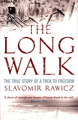 Book cover showing a snowy landscape, a watchtower, and the title The Long Walk.