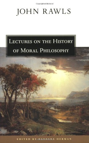 Book cover: “Lectures on the History of Moral Philosophy” by John Rawls.