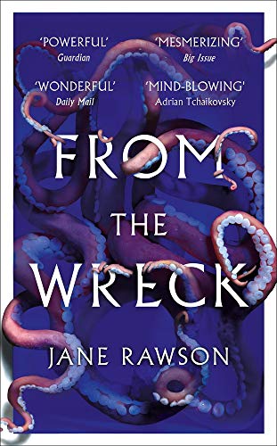 Book cover for From The Wreck featuring purple octopus tentacles on a dark background.