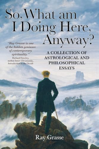 Book cover: person with walking stick overlooks misty, rocky landscape.