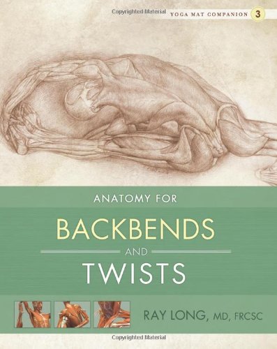 Book cover depicting anatomical illustration of a person in a backbend pose.