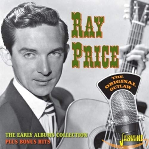 Ray Price CD cover: portrait, guitar, microphone, and title text.