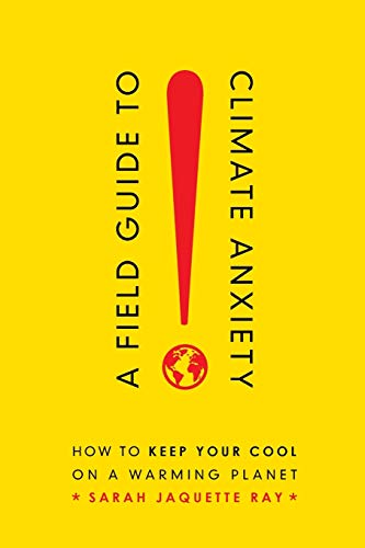 Yellow book cover with red exclamation point and Earth image.