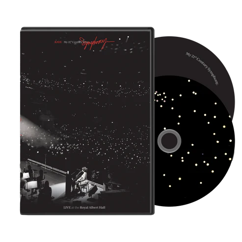 CD case and disc for "My 21st Century Symphony" live album.
