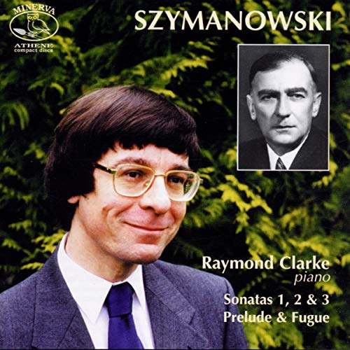 CD cover featuring pianist Raymond Clarke and composer Karol Szymanowski.