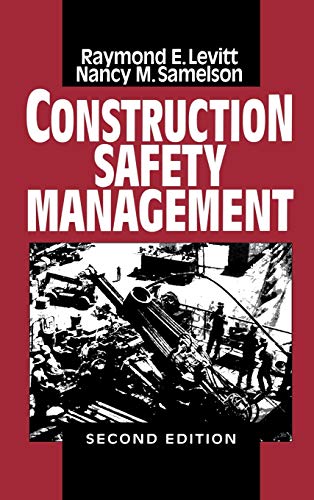 Book cover: "Construction Safety Management," second edition, with construction site image.