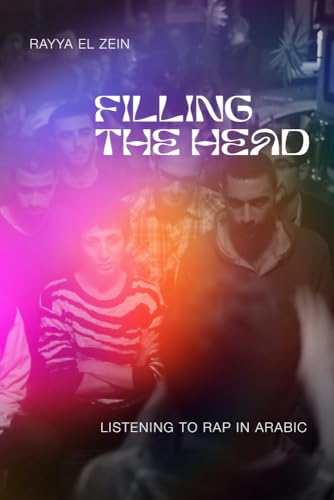 Book cover: "Filling the Head" with blurred images of young men.