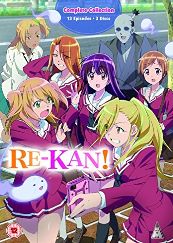 “Re-Kan!” DVD cover featuring anime girls and a ghostly figure.
