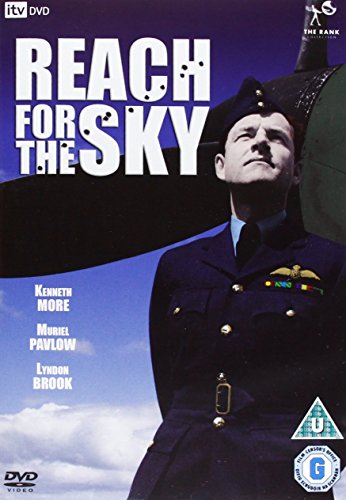 DVD cover for "Reach For The Sky" featuring a man in uniform.