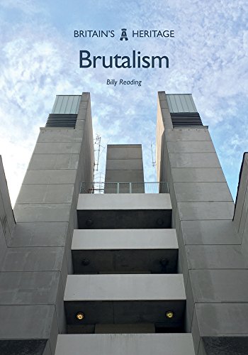Book cover featuring a low-angle view of a concrete Brutalist building.