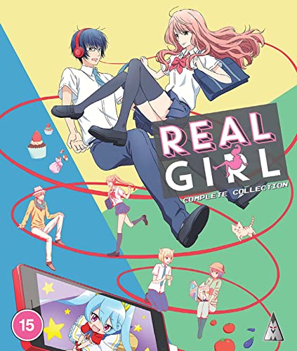 Blu-ray cover for "Real Girl Collection" anime featuring school-age characters.