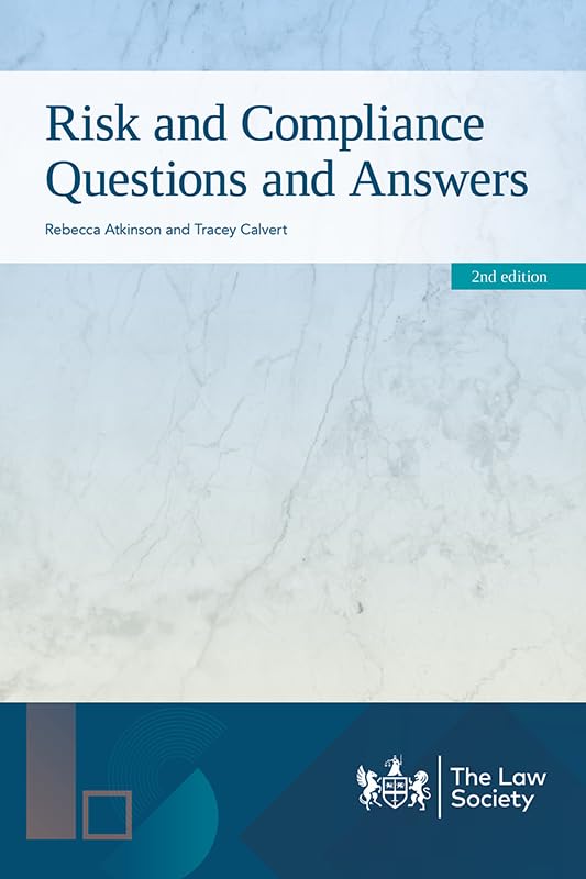 Book cover: "Risk and Compliance Questions and Answers, 2e" by Atkinson & Calvert.
