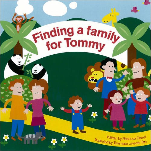 Book cover depicting a child with diverse animal and human figures.