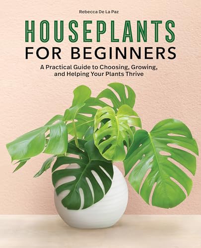 Book cover featuring green monstera leaves in a white pot.