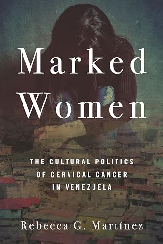 Book cover: "Marked Women" with a woman’s head and city background.