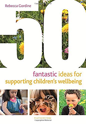 Book cover with large “50” and images of children, titled “Fantastic Ideas”.