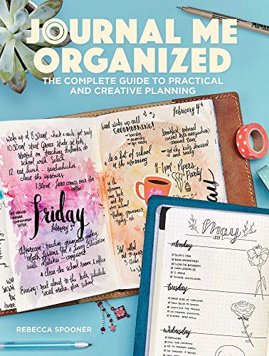 Book cover featuring a journal with colorful handwritten notes and planning layouts.