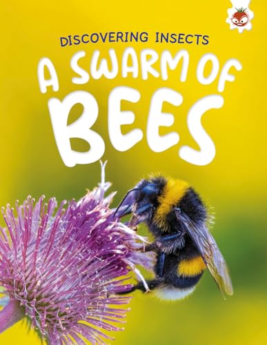 Book cover featuring a bee on a purple thistle flower.