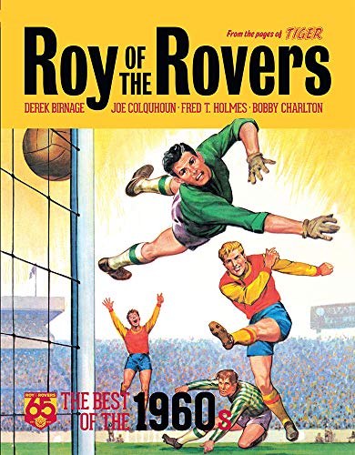 Cover of "Roy of the Rovers: Best of the 60s" comic, footballer diving.