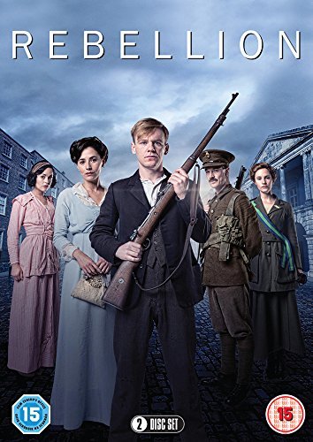 DVD cover of "Rebellion - Series One" featuring five people in period clothing.