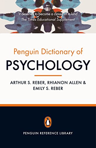 Book cover: "The Penguin Dictionary of Psychology," 4th edition.