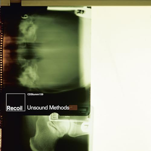 Recoil “Unsound Methods” vinyl record cover with x-ray imagery.