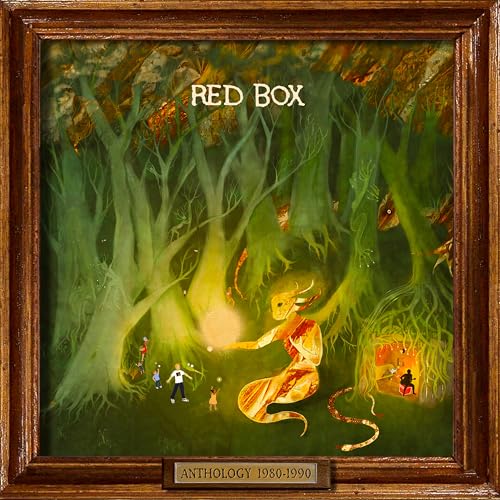 Red Box anthology CD cover: painted forest scene with figures and glowing light.