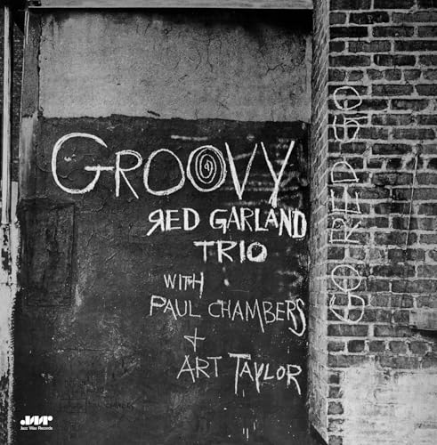 Black and white album cover for Red Garland Trio’s “Groovy” vinyl.