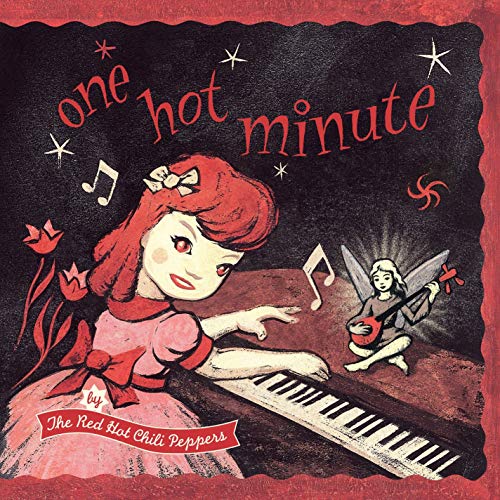 Red Hot Chili Peppers’ “One Hot Minute” vinyl album cover art.