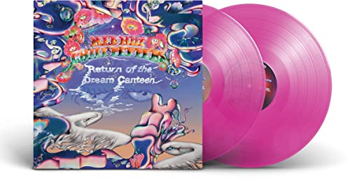 Violet vinyl record of Red Hot Chili Peppers’ “Return of the Dream Canteen.”