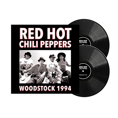 Red Hot Chili Peppers "Woodstock 1994" double vinyl record album.