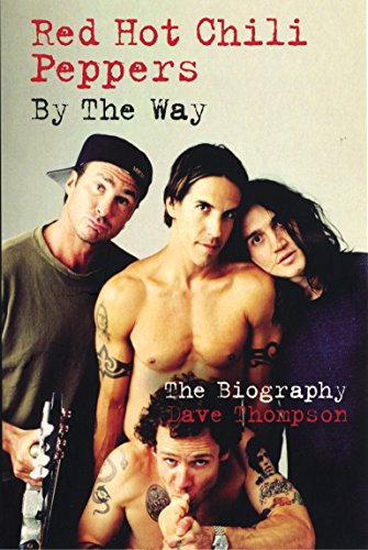 Book cover featuring the Red Hot Chili Peppers, shirtless and posing.