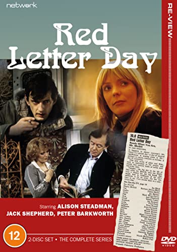 DVD cover for "Red Letter Day" featuring actors Alison Steadman and Jack Shepherd.