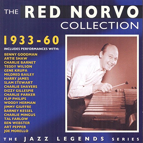 CD cover for “The Red Norvo Collection 1933-60” featuring a portrait.