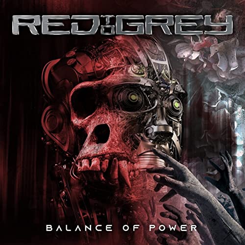 CD cover: robotic skull with hands reaching, dark and dramatic art.