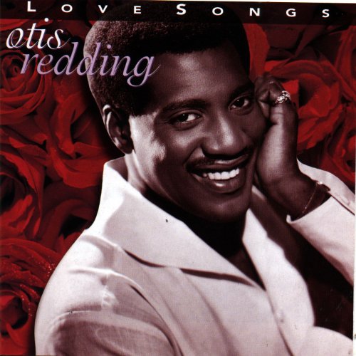 Otis Redding’s “Love Songs” CD cover featuring a portrait of the singer.