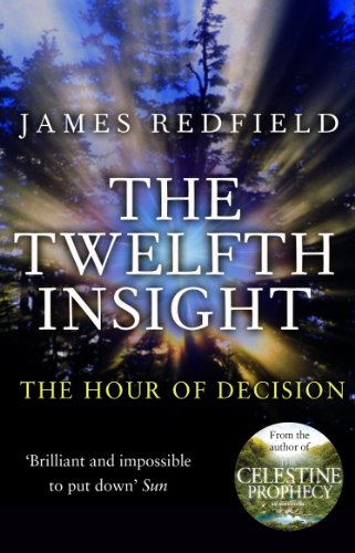 Book cover: "The Twelfth Insight" with forest and light imagery.