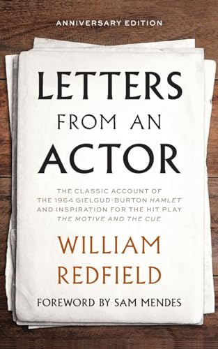 Book cover: "Letters from an Actor" by William Redfield, anniversary edition.