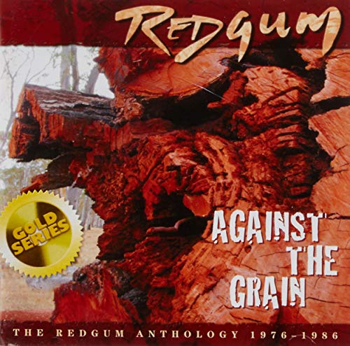 Redgum album cover featuring stacked wood and gold "Gold Series" burst.